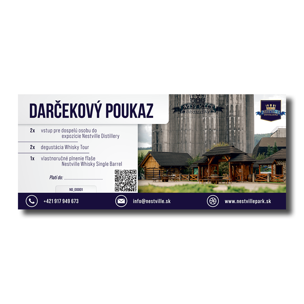 Darčekový poukaz Nestville Park